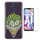 Kit Capa Huawei Mate 20 Lite Coringa e Pelicula - Bd cases