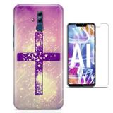 Kit Capa Huawei Mate 20 Lite Cruz e Pelicula - Bd cases