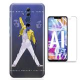 Kit Capa Huawei Mate 20 Lite Freedie Mercury e Pelicula - Bd cases