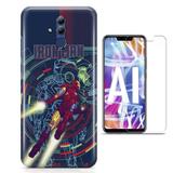 Kit Capa Huawei Mate 20 Lite Iron Man e Pelicula - Bd cases