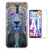 Kit Capa Huawei Mate 20 Lite Lion e Pelicula - Bd cases