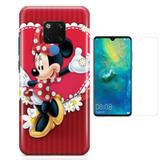 Kit Capa Huawei Mate 20 Minnie e Película - Bd cases