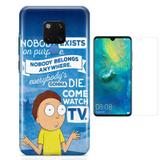 Kit Capa Huawei Mate 20 Rick Morty e Película - Bd cases