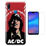 Kit Capa Huawei P20 Lite ACDC e Pelicula - Bd cases
