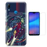Kit Capa Huawei P20 Lite Iron Man e Película - Bd cases