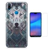 Kit Capa Huawei P20 Lite Moonwolf e Película - Bd cases