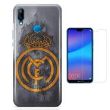 Kit Capa Huawei P20 Lite Real Madrid e Película - Bd cases