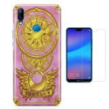 Kit Capa Huawei P20 Lite Sakura Card Captors e Película - Bd cases