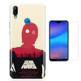 Kit Capa Huawei P20 Lite Star Wars e Película - Bd cases