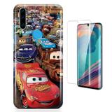 Kit Capa Huawei P30 Lite Carros e Pelicula - Bd cases