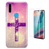Kit Capa Huawei P30 Lite Cruz e Pelicula - Bd cases