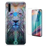Kit Capa Huawei P30 Lite Lion e Pelicula - Bd cases