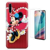 Kit Capa Huawei P30 Lite Minnie e Pelicula - Bd cases