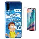 Kit Capa Huawei P30 Lite Rick Morty e Pelicula - Bd cases