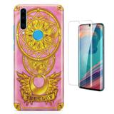 Kit Capa Huawei P30 Lite Sakura Card Captors e Pelicula - Bd cases