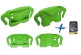 Kit Capa Infantil Emborrachado Galaxy Tab E T560/T561 9,6" Pel de Vidro (Verde) - Skin t18