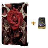 Kit Capa iPad Mini 2/3 Guns n Roses +Pel.Vidro BD1 - Bd cases