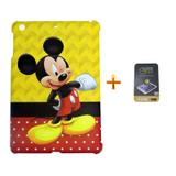 Kit Capa iPad Mini 2/3 Mickey +Pel.Vidro BD1 - Bd cases