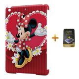 Kit Capa iPad Mini 2/3 Minnie +Pel.Vidro BD1 - Bd cases