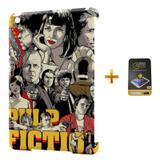 Kit Capa iPad Mini 2/3 Pulp Fiction +Pel.Vidro BD1 - Bd cases