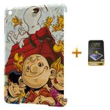 Kit Capa iPad Mini 2/3 Snoopy +Pel.Vidro BD1 - Bd cases