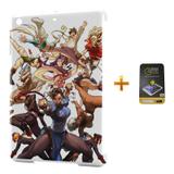 Kit Capa iPad Mini 2/3 Street Fighter +Pel.Vidro BD1 - Bd cases