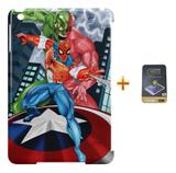 Kit Capa iPad Mini 4 Homem Aranha +Pel.Vidro BD1 - Bd cases
