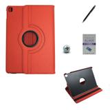 Kit Capa iPad Pro 10,5" 360 C.Touch+Pel.Vidro(Vermelho) - Bd cases