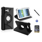 Kit Capa para Galaxy Tab E 7" T113/T115 + Pel (Preto) - Bd cases