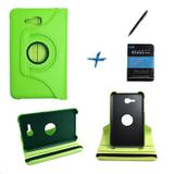 Kit Capa para Galaxy Tab E 7" T113/T115 + Pel (Verde) - Bd cases