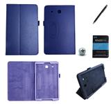 Kit Capa para Galaxy Tab E 9.6 T560/T561 + Pel (Azul Escuro) - Bd cases