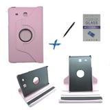 Kit Capa para Galaxy Tab E 9.6 T560/T561 + Pel (Rosa) - Bd cases