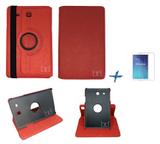 Kit Capa para Galaxy Tab E 9.6 T560/T561 + Pel (Vermelho) - Bd cases