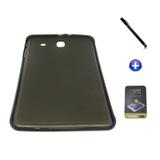 Kit Capa para Galaxy Tab E T560/T561 Fumê + Película - Bd cases