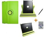 Kit Capa para iPad Pro 12.9" Giratória 360 + Película de Vidro + Caneta Touch (Verde) - Bd cases