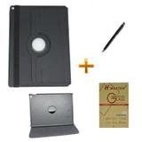 Kit Capa para iPad Pro 12.9" + Película + Can Touch(Preto) - Bd cases