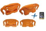 Kit Capa Protetor Galaxy Tab E T560/T561 9,6" + Pel(Laranja) - Bd cases