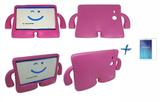 Kit Capa Protetor Galaxy Tab E T560/T561 9,6" + Pel (Rosa) - Bd cases