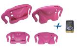 Kit Capa Protetor Galaxy Tab E T560/T561 9,6" + Pel (Rosa) - Bd cases