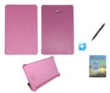 Kit Capa Smart Book Galaxy Tab A Note 10.1 P585 / P580 + Pel Vidro + Caneta Touch (Rosa) - Bd cases