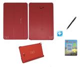 Kit Capa Smart Book Tab A Note 10.1 P585 / P580 Pel(Vermelh - Bd cases