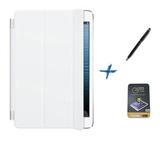 Kit Capa Smart Cover iPad Mini 2/3 Can Touch + Pel (Branco) - Bd cases