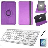 Kit Capa/Teclado Branco/Can/Pel Galaxy Tab A T510/T515 10.1 Roxo - Bd cases