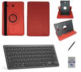 Kit Capa/Teclado/Can/Pel Galaxy Tab E T560/T561 9.6" Verm - Bd cases
