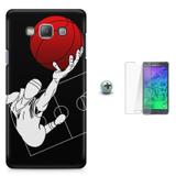 Kit Capa TPU A7(A700)Basketball + Pel.Vidro (01) - Bd cases