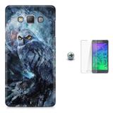 Kit Capa TPU A7(A700)Coruja + Pel.Vidro (01) - Bd cases