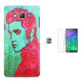 Kit Capa TPU A7(A700)Elvis Presley + Pel.Vidro (01) - Bd cases
