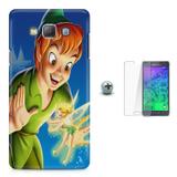 Kit Capa TPU A7(A700)Peter Pan + Pel.Vidro (01) - Bd cases