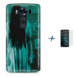 Kit Capa TPU LG K10 2017 O Chamado The Ring + Pel Vidro (BD01) - Bd cases