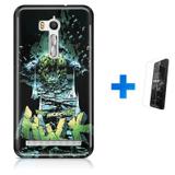 Kit Capa TPU Zenfone GO ZB500KL Hulk Avengers Vingadores + Pel Vidro (BD01) - Bd cases